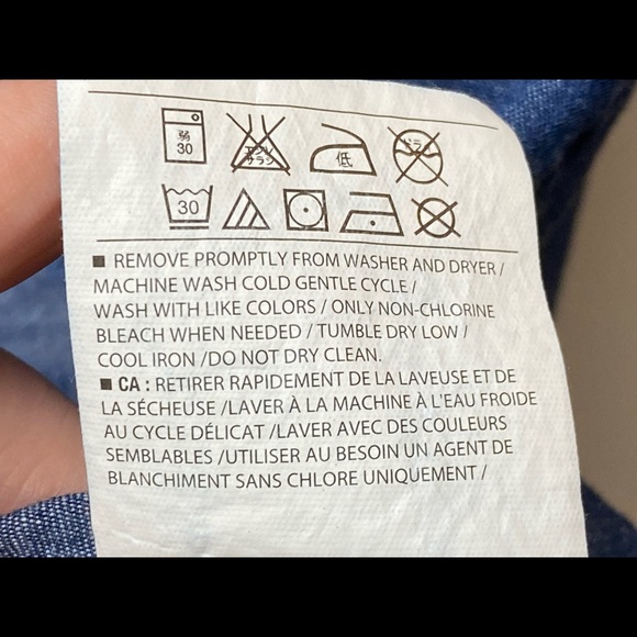 💙Old Navy • denim dress • XS • EUC - Picture 5 of 5